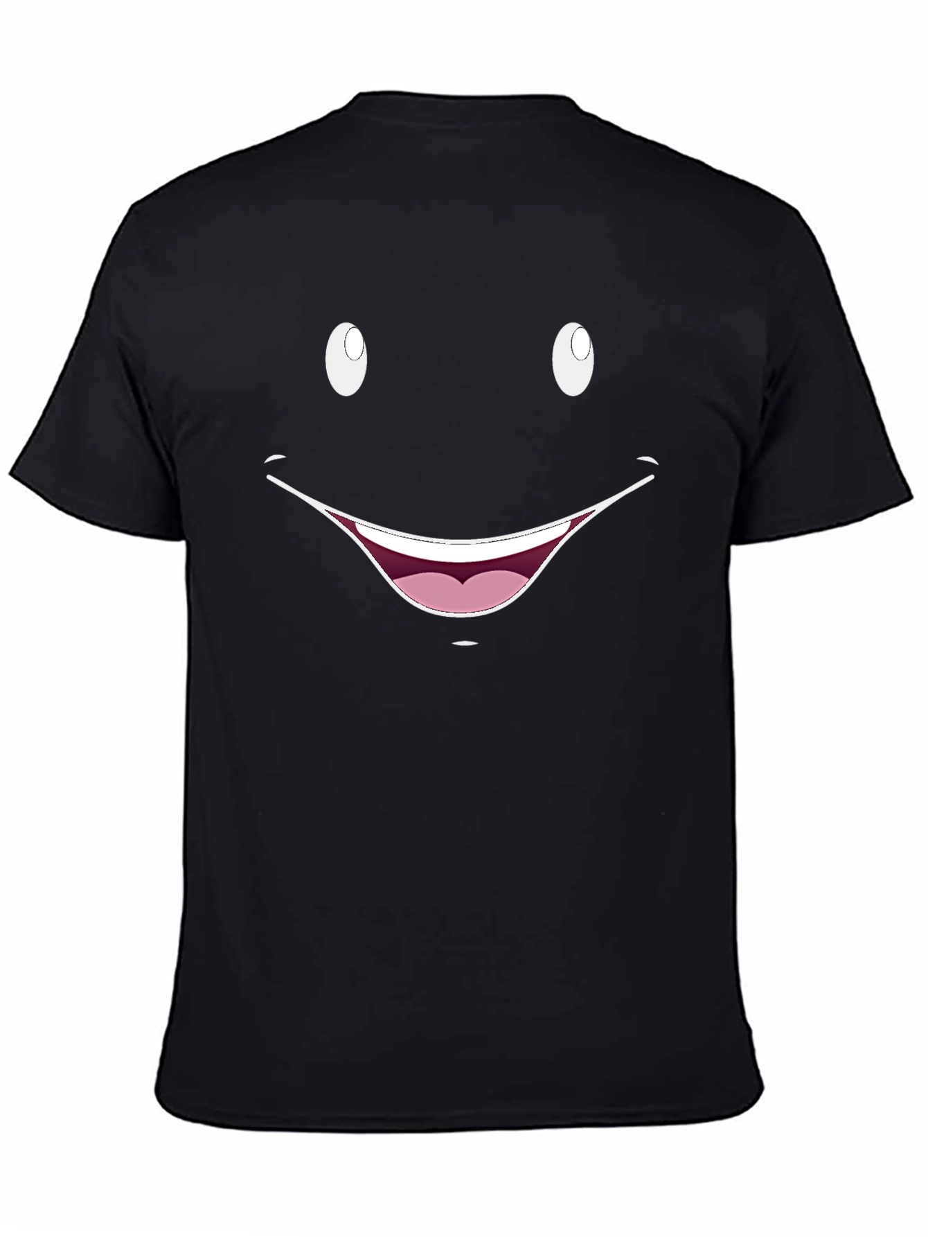Smiley Face Graphic T-Shirt