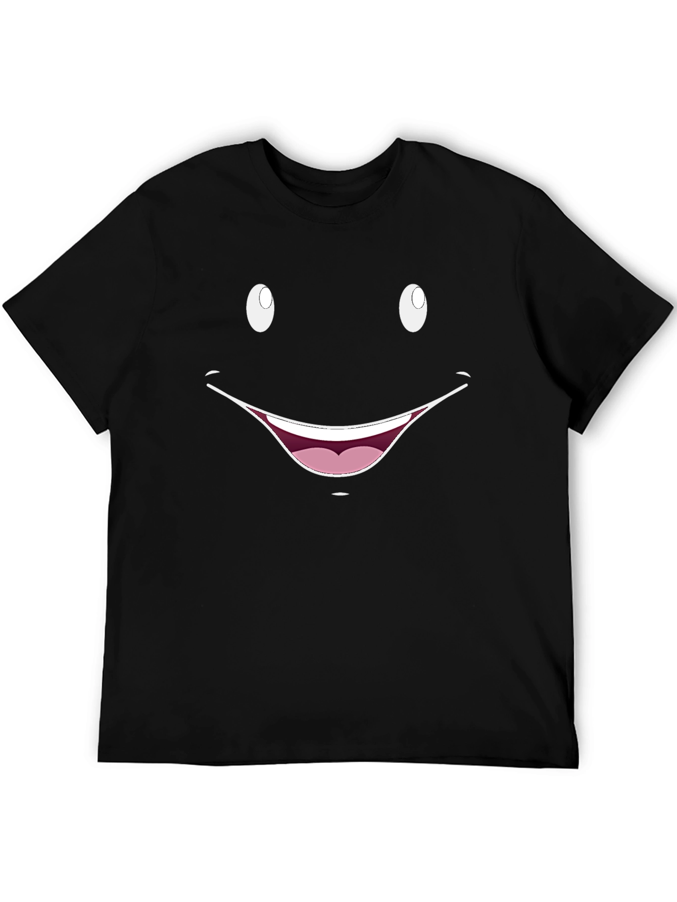 Smiley Face Graphic T-Shirt