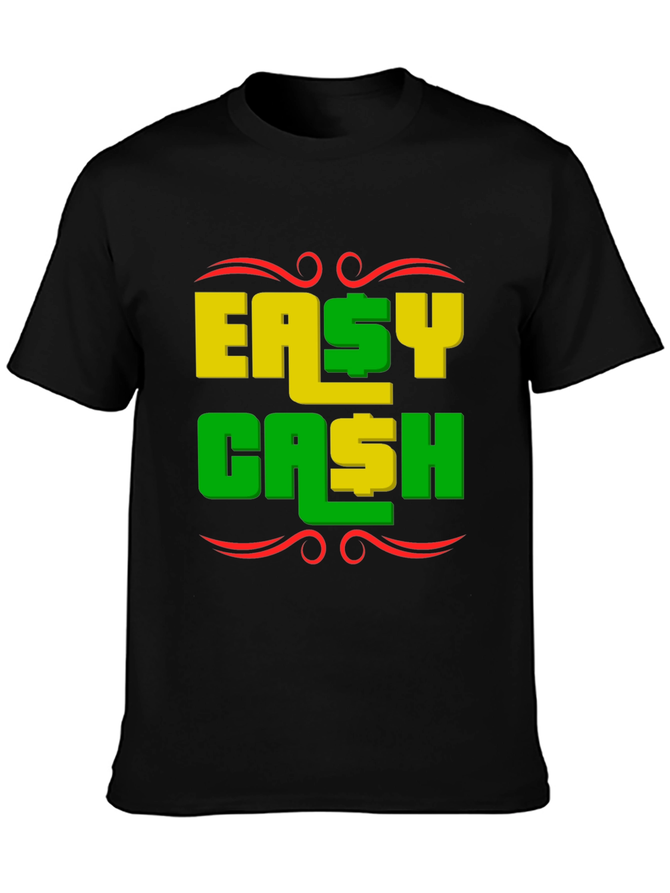 Easy Cash Black T-Shirt