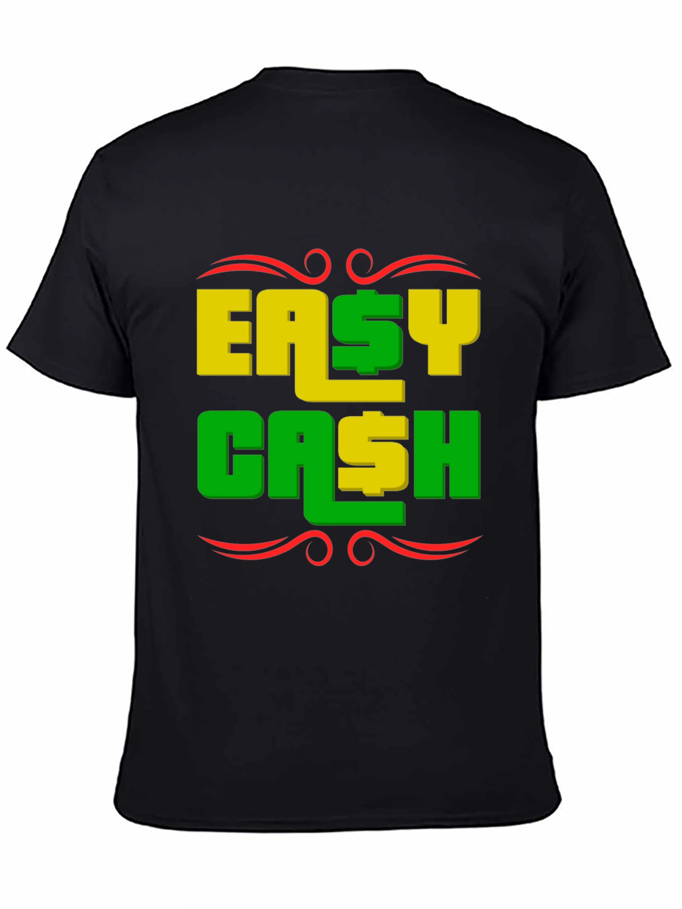 Easy Cash Black T-Shirt