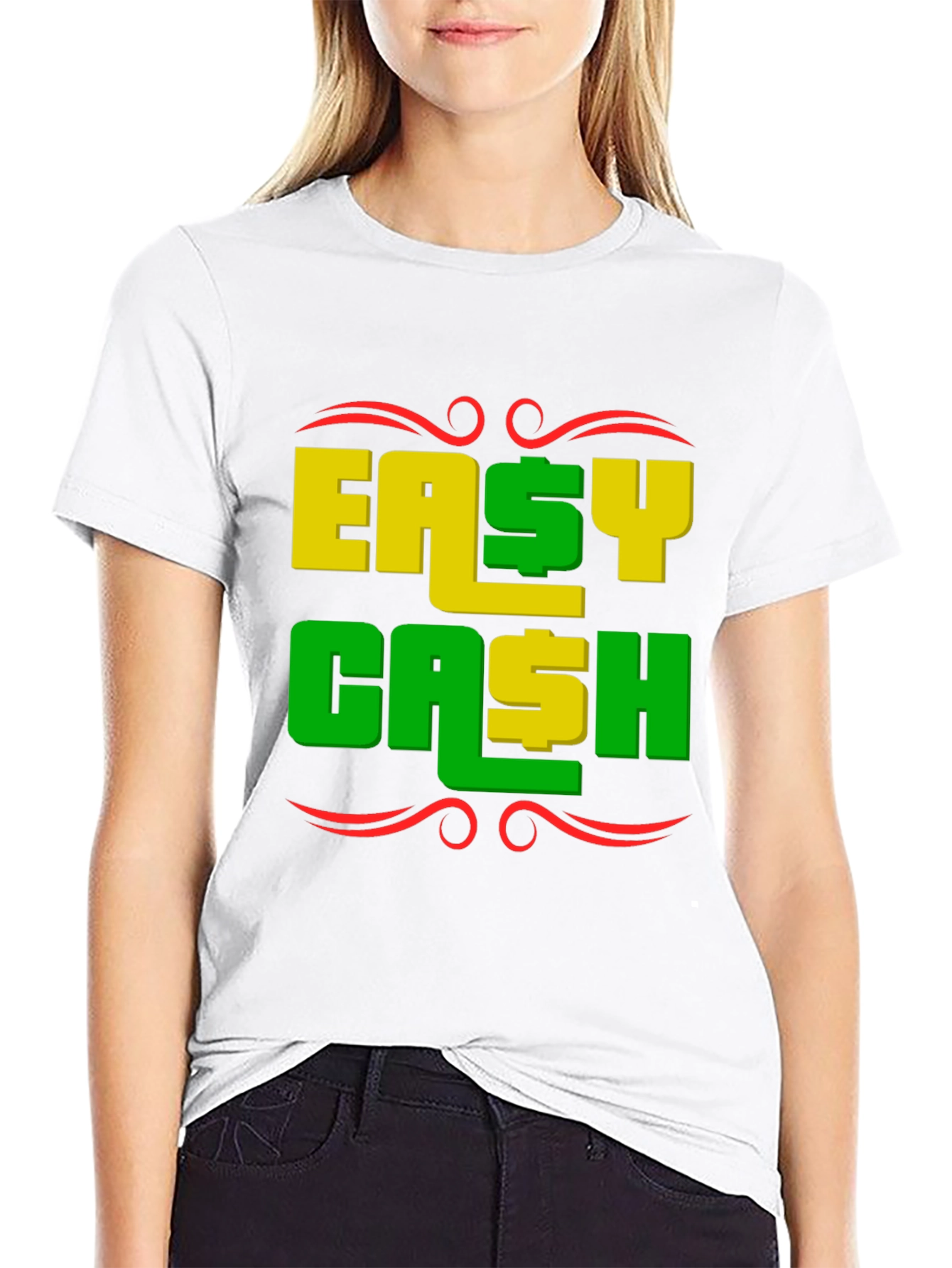 Easy Cash Black T-Shirt