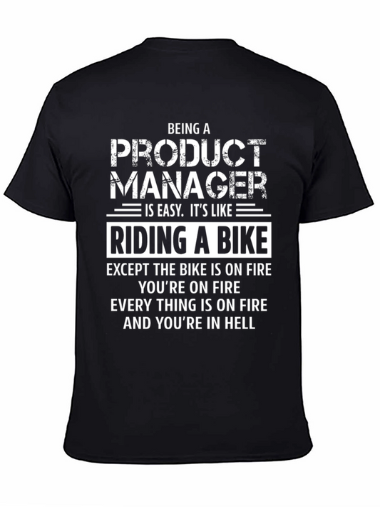 Product Manager Bike On Fire T-Shirt