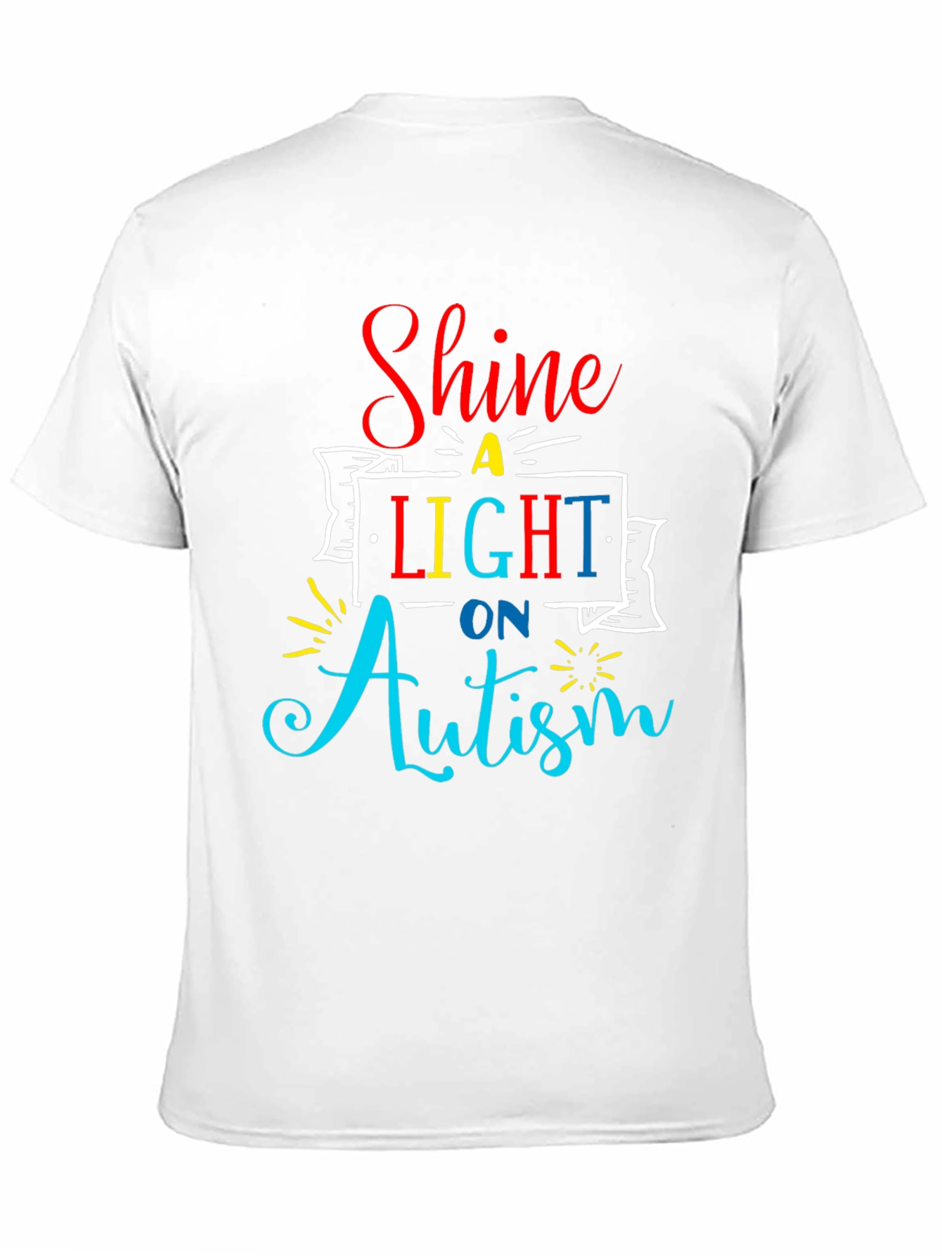 Autism Awareness T-Shirt Shine a Light