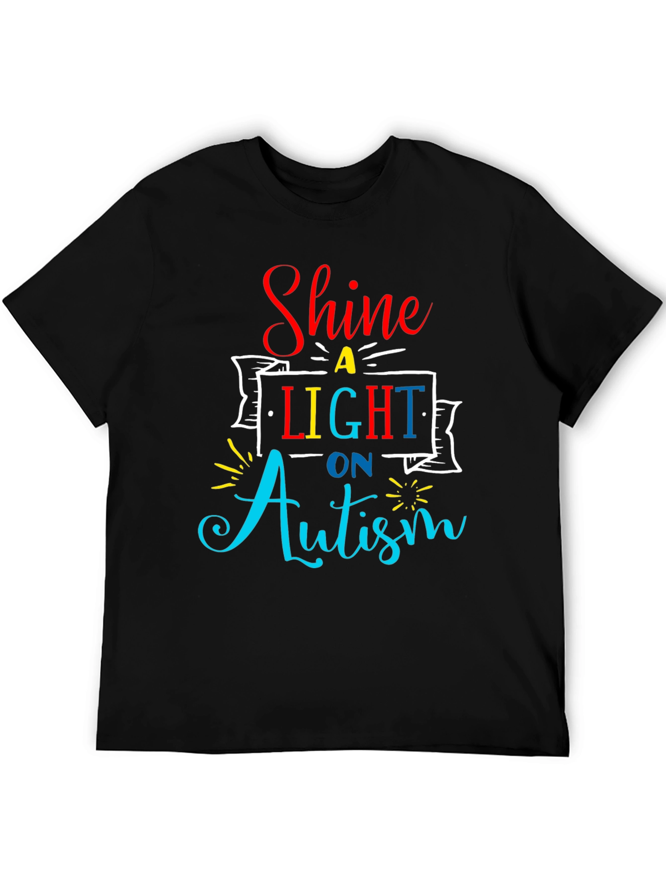 Autism Awareness T-Shirt Shine a Light