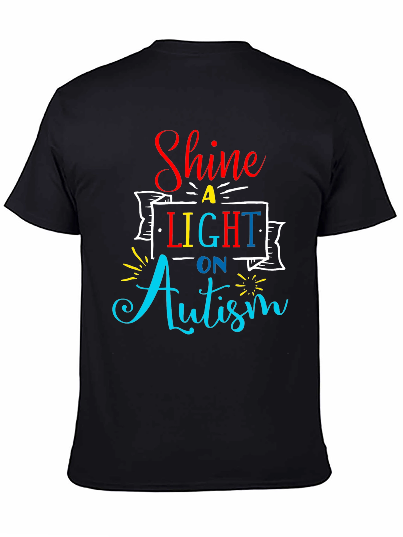 Autism Awareness T-Shirt Shine a Light