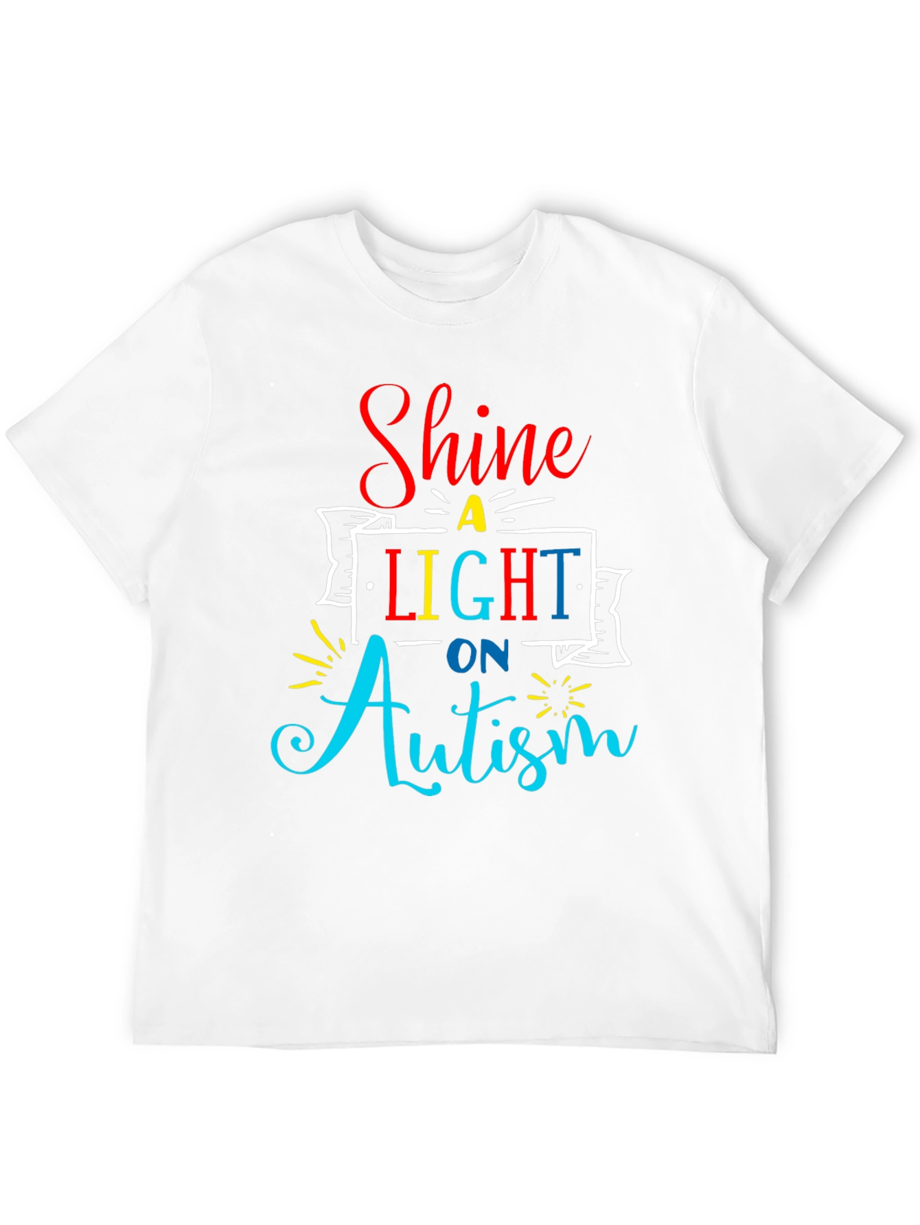 Autism Awareness T-Shirt Shine a Light