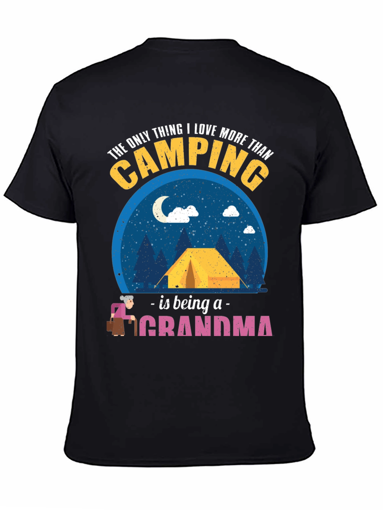 Camping Grandma T-Shirt