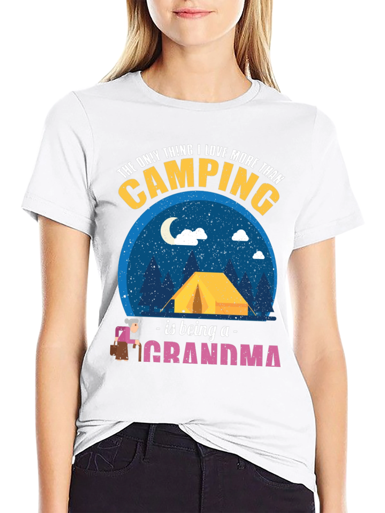Camping Grandma T-Shirt