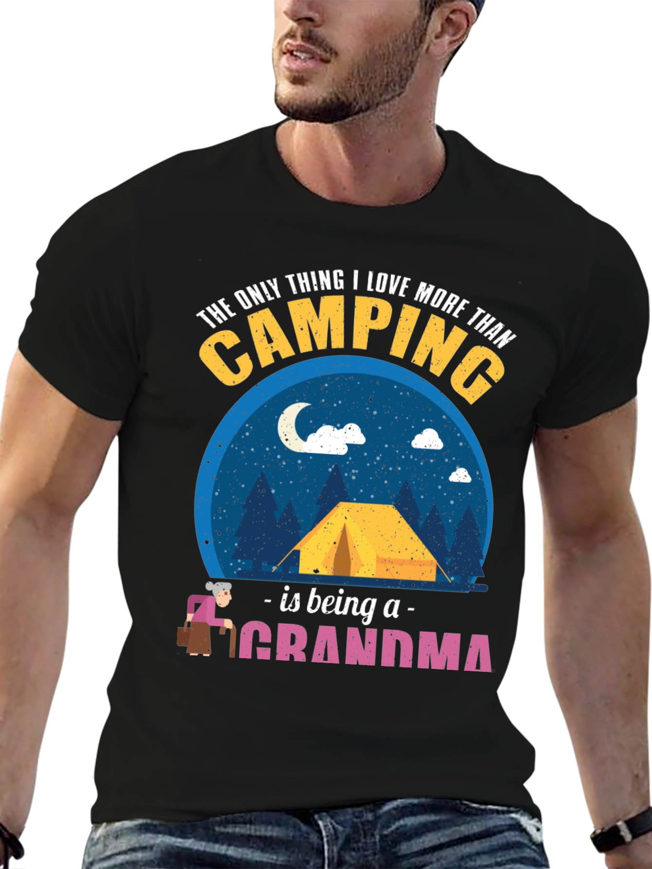 Camping Grandma T-Shirt