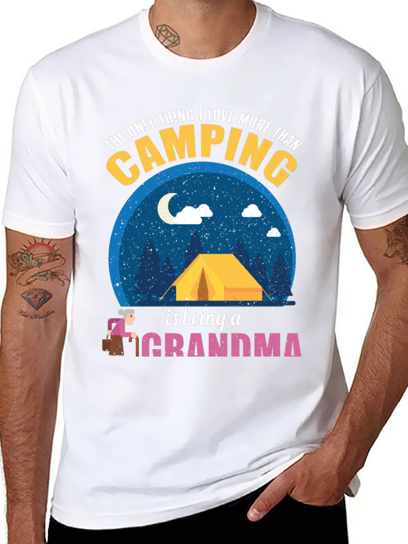 Camping Grandma T-Shirt