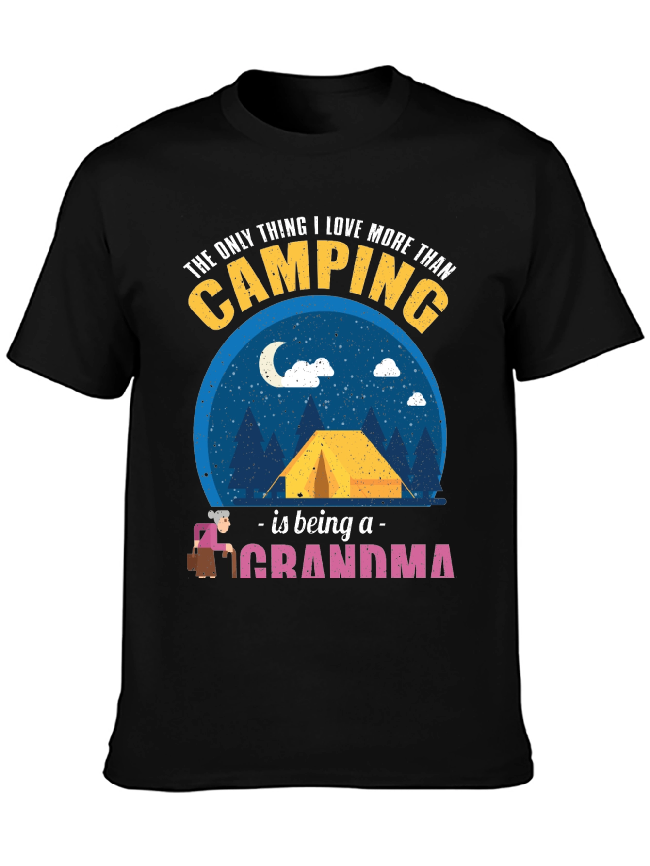 Camping Grandma T-Shirt