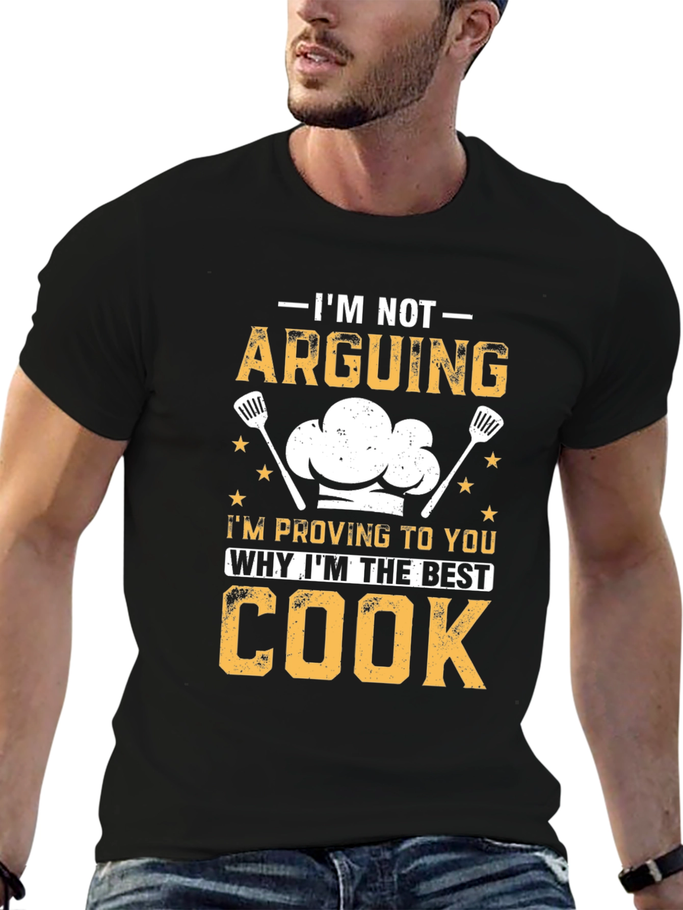 Funny Cook T-Shirt - Im Not Arguing