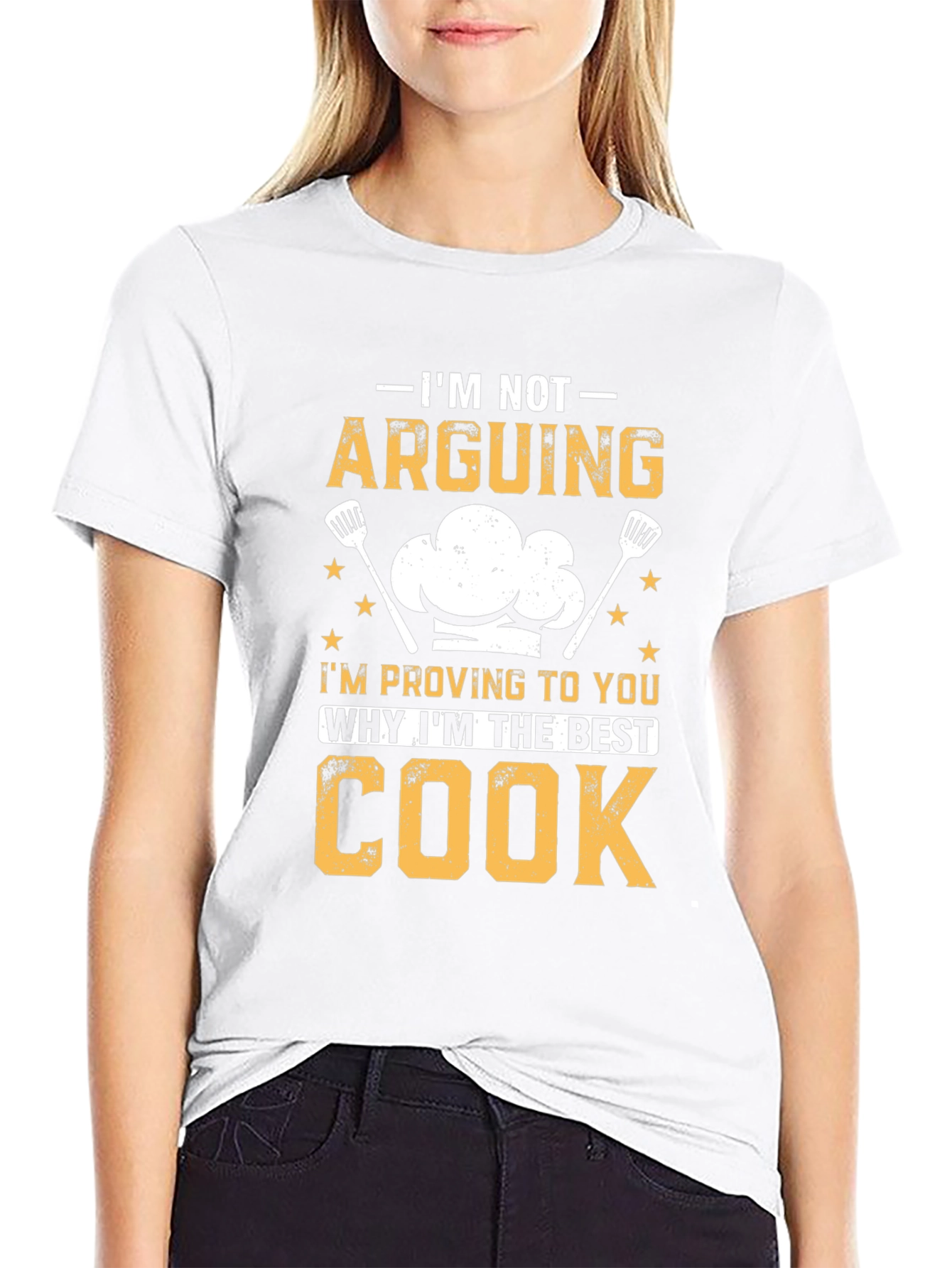 Funny Cook T-Shirt - Im Not Arguing