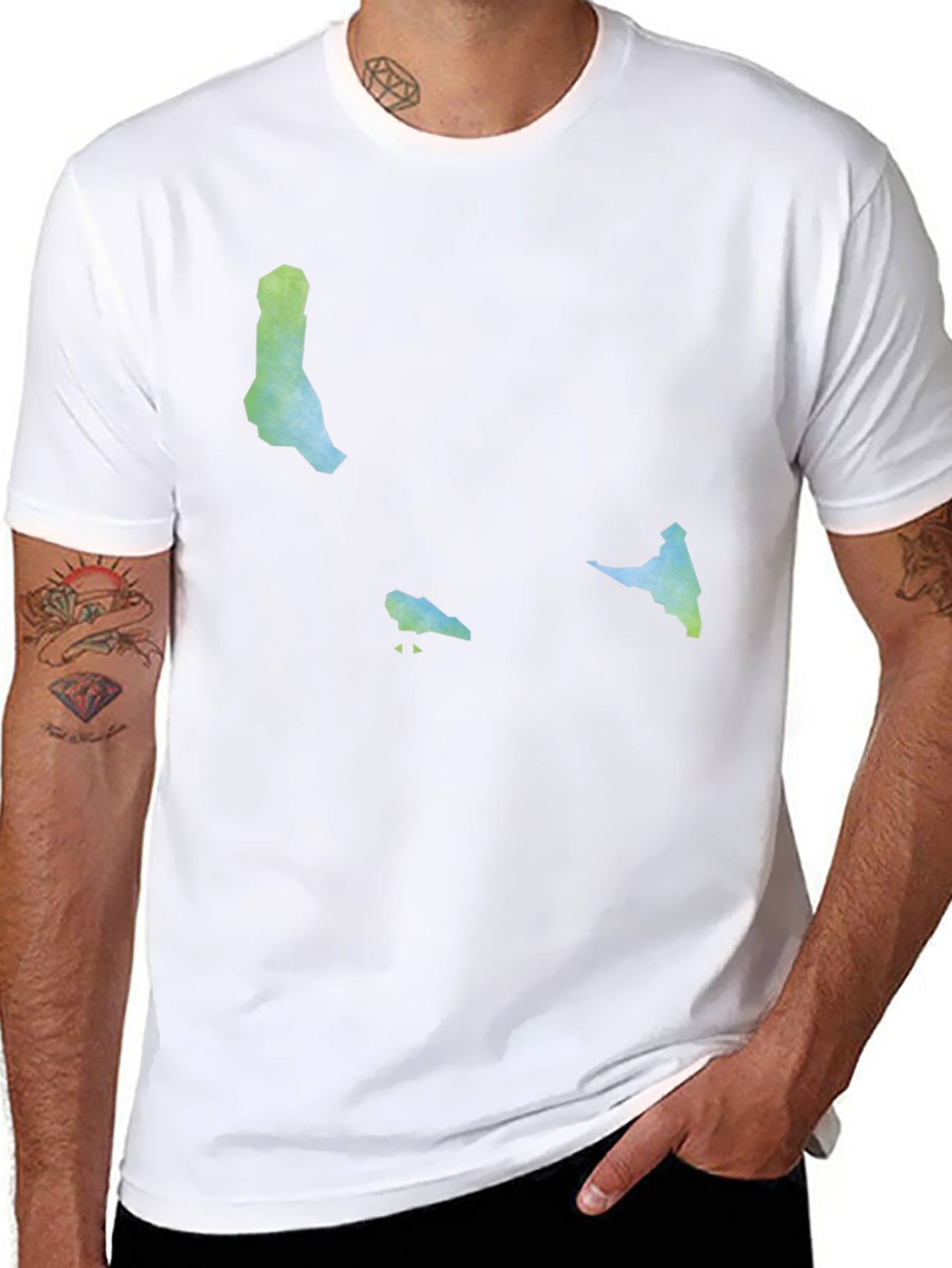 Comoros Islands Graphic T-Shirt - Unisex Black Tee