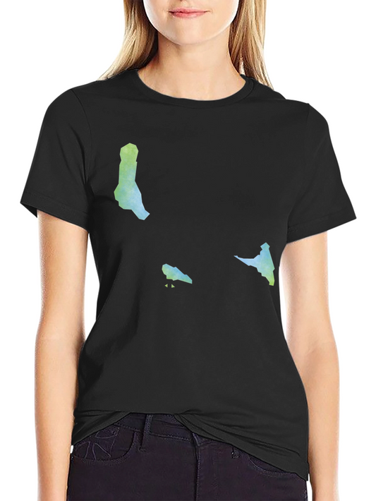 Comoros Islands Graphic T-Shirt - Unisex Black Tee