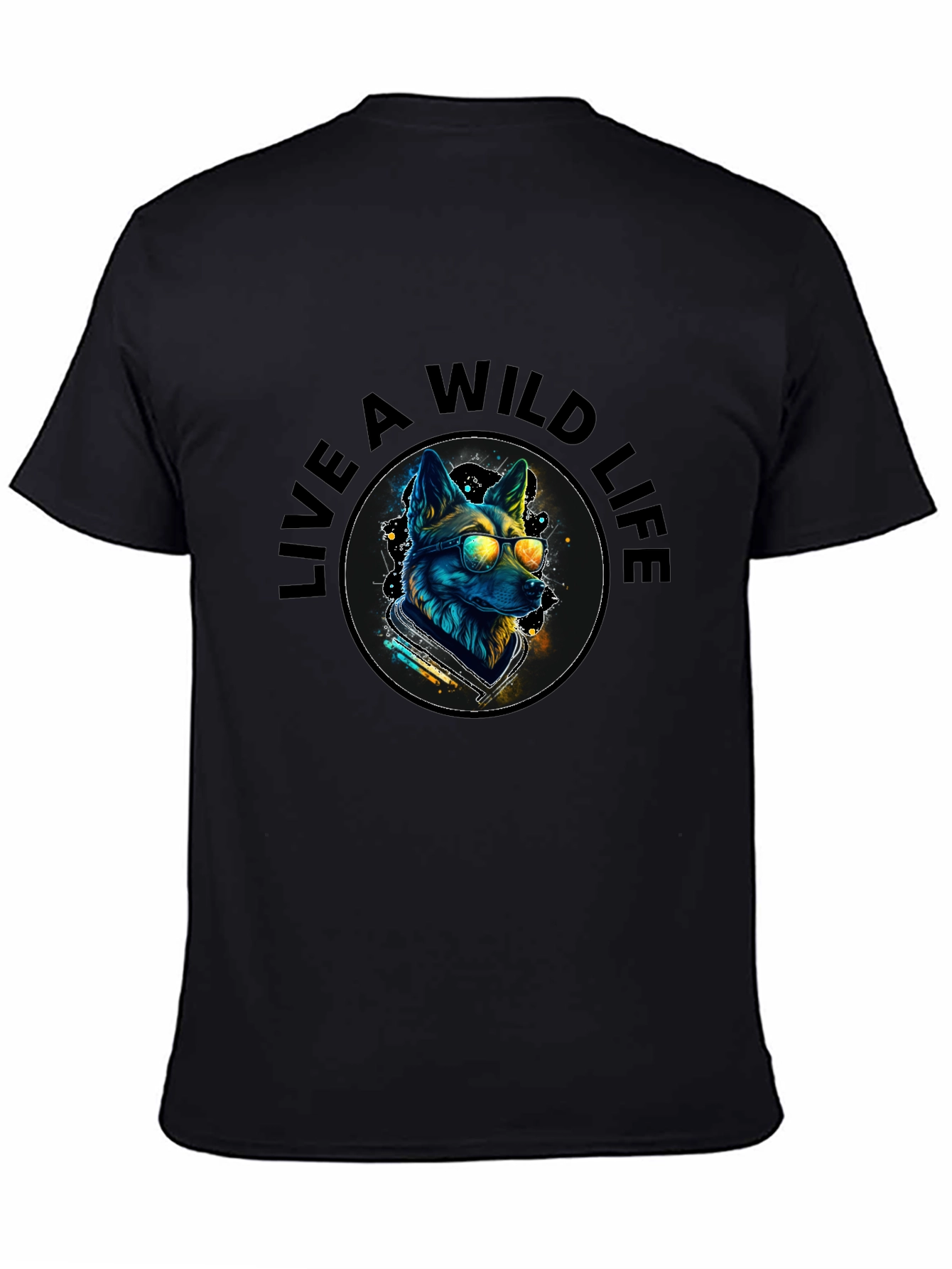Wild Life Dog Graphic Tee - Cool & Comfy