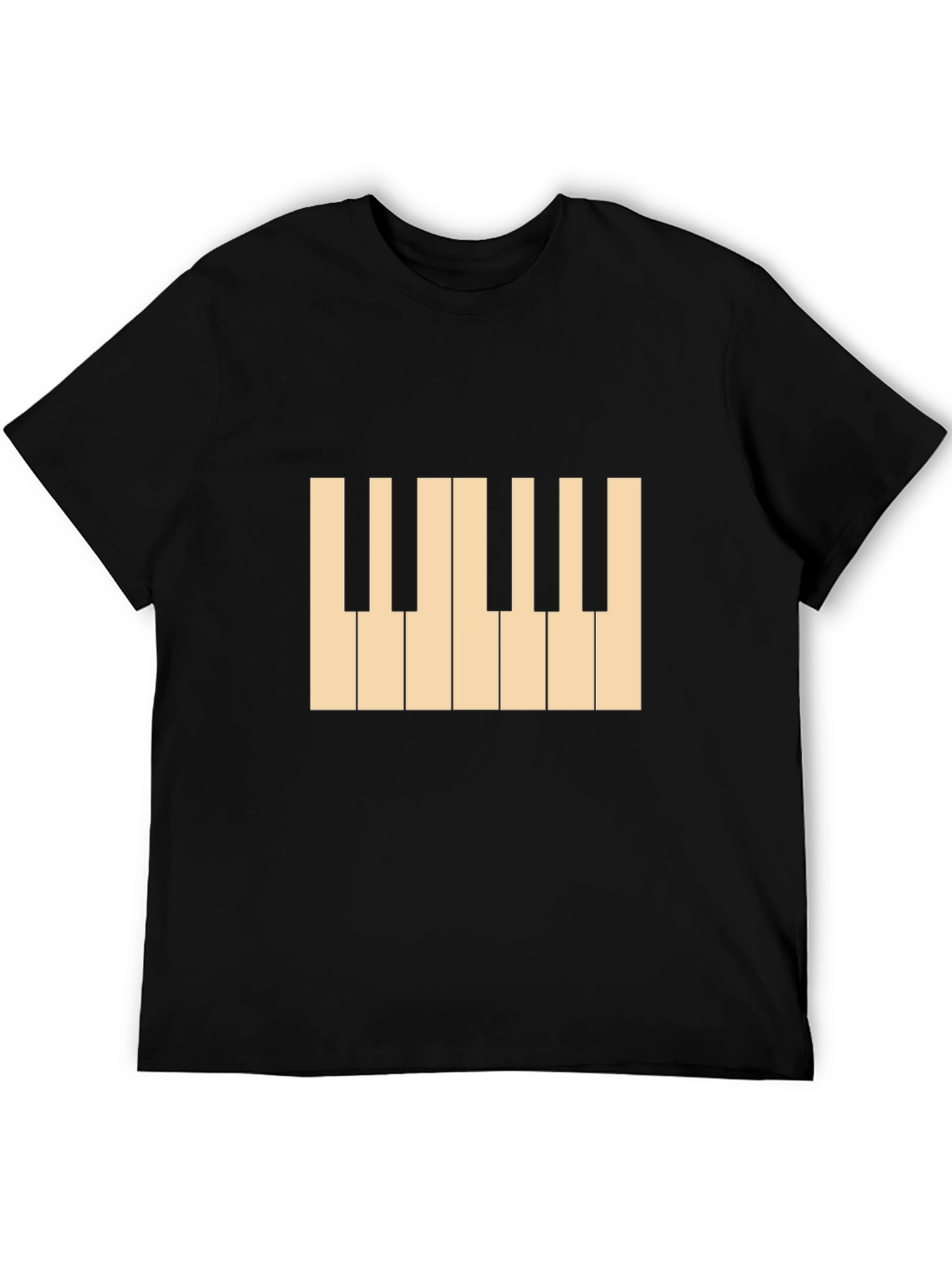 Piano Keys Graphic Tee - Musician T-Shirt