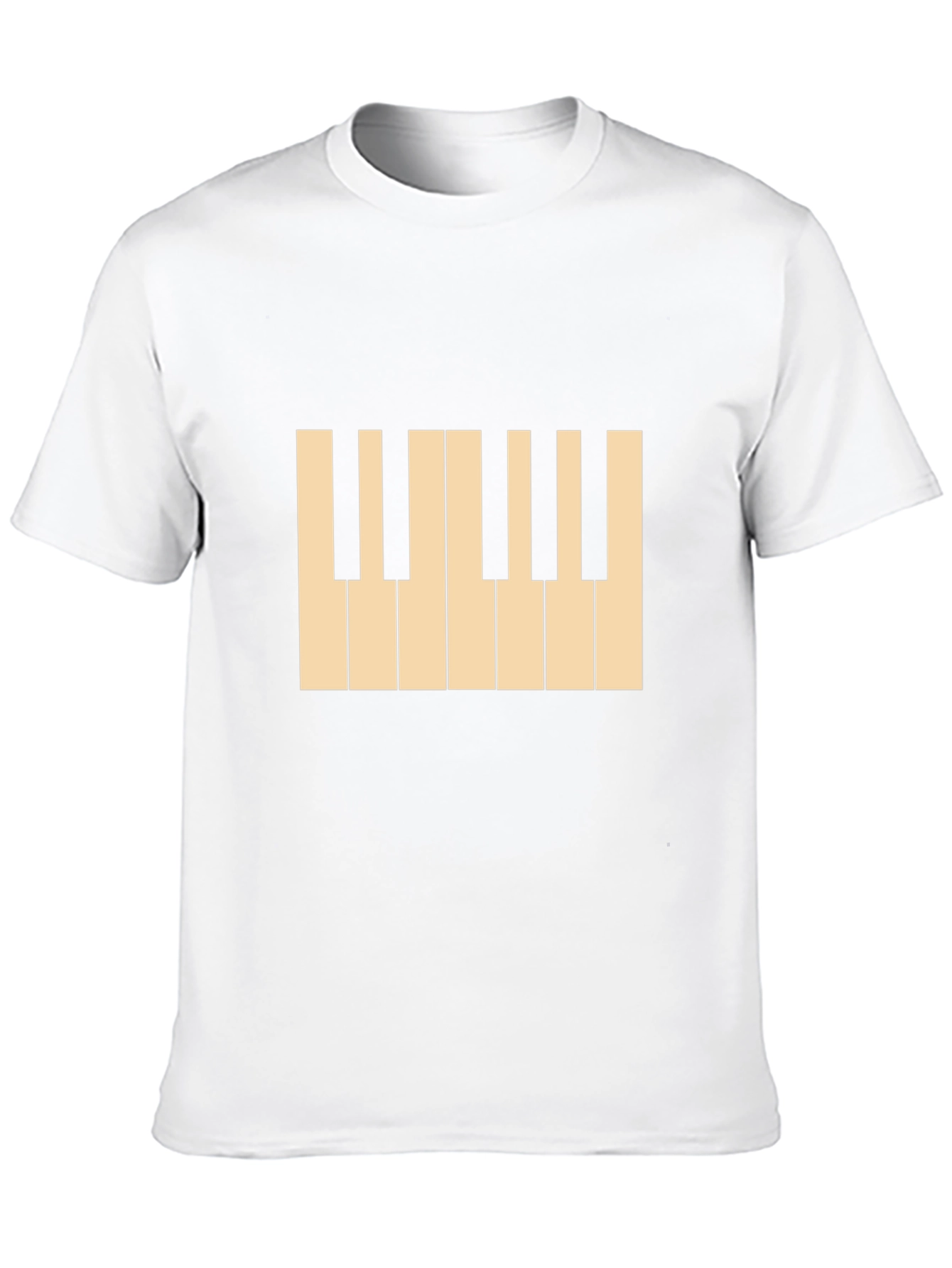 Piano Keys Graphic Tee - Musician T-Shirt