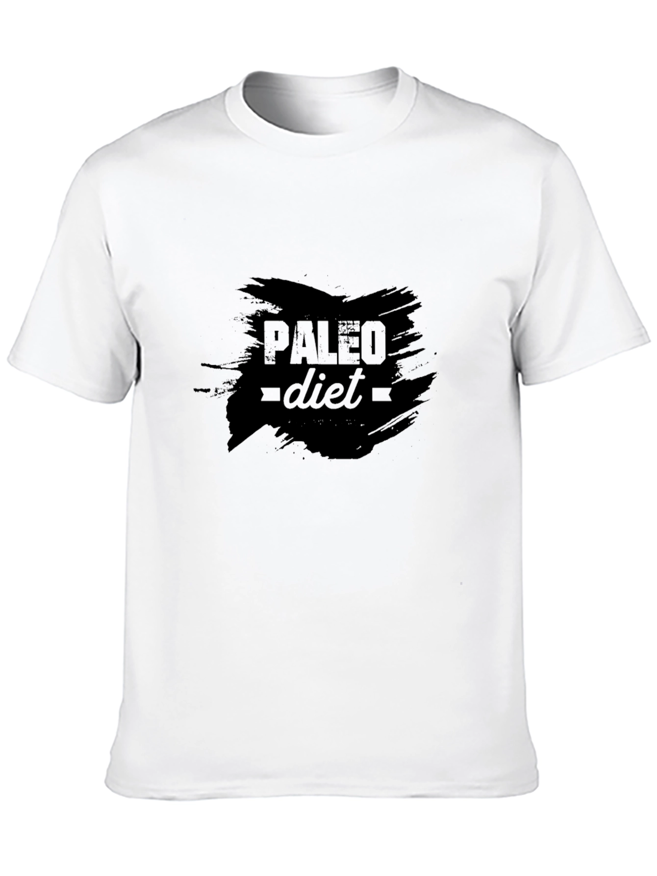 Paleo Diet Black T-Shirt - Healthy Lifestyle