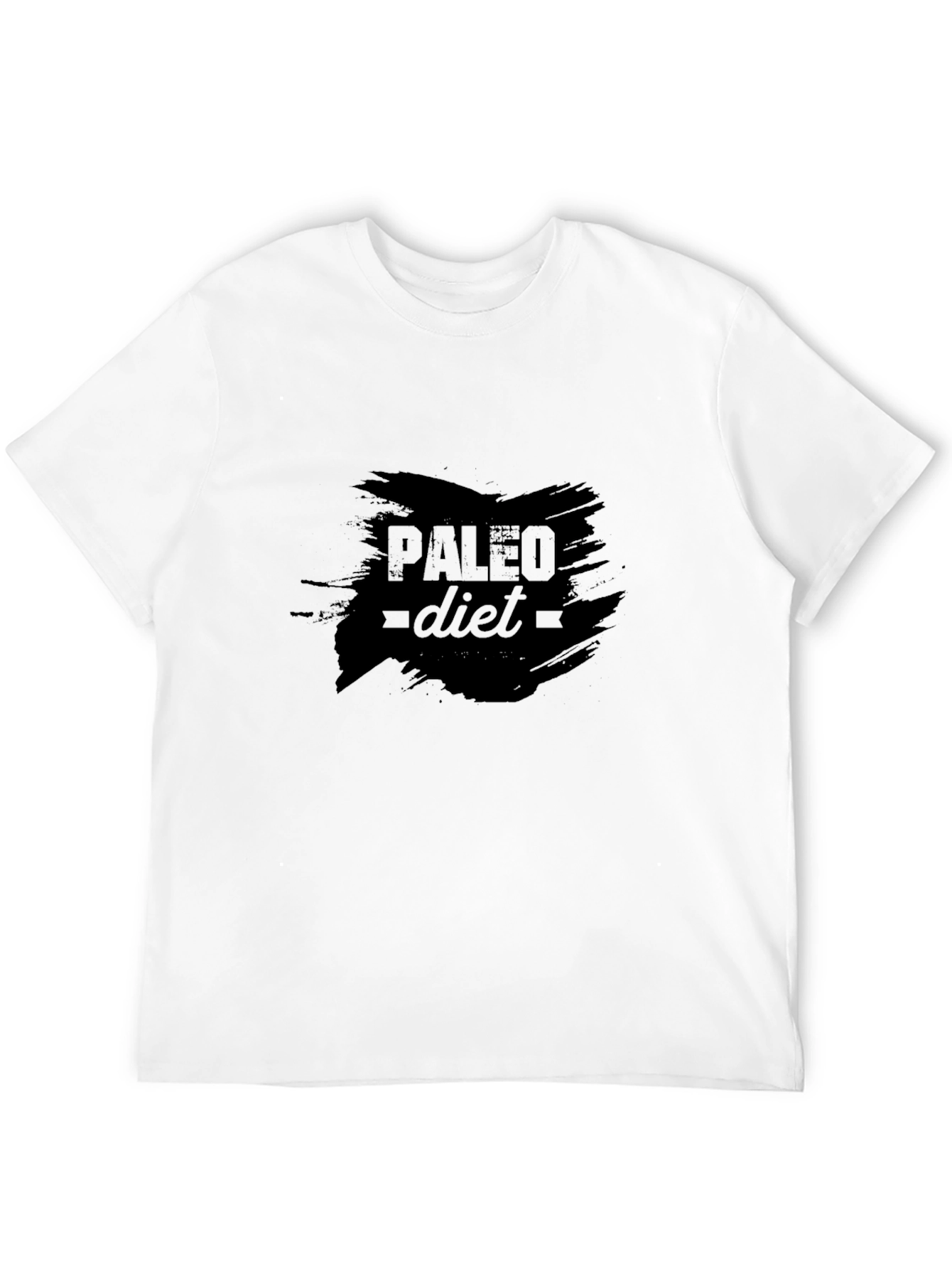 Paleo Diet Black T-Shirt - Healthy Lifestyle