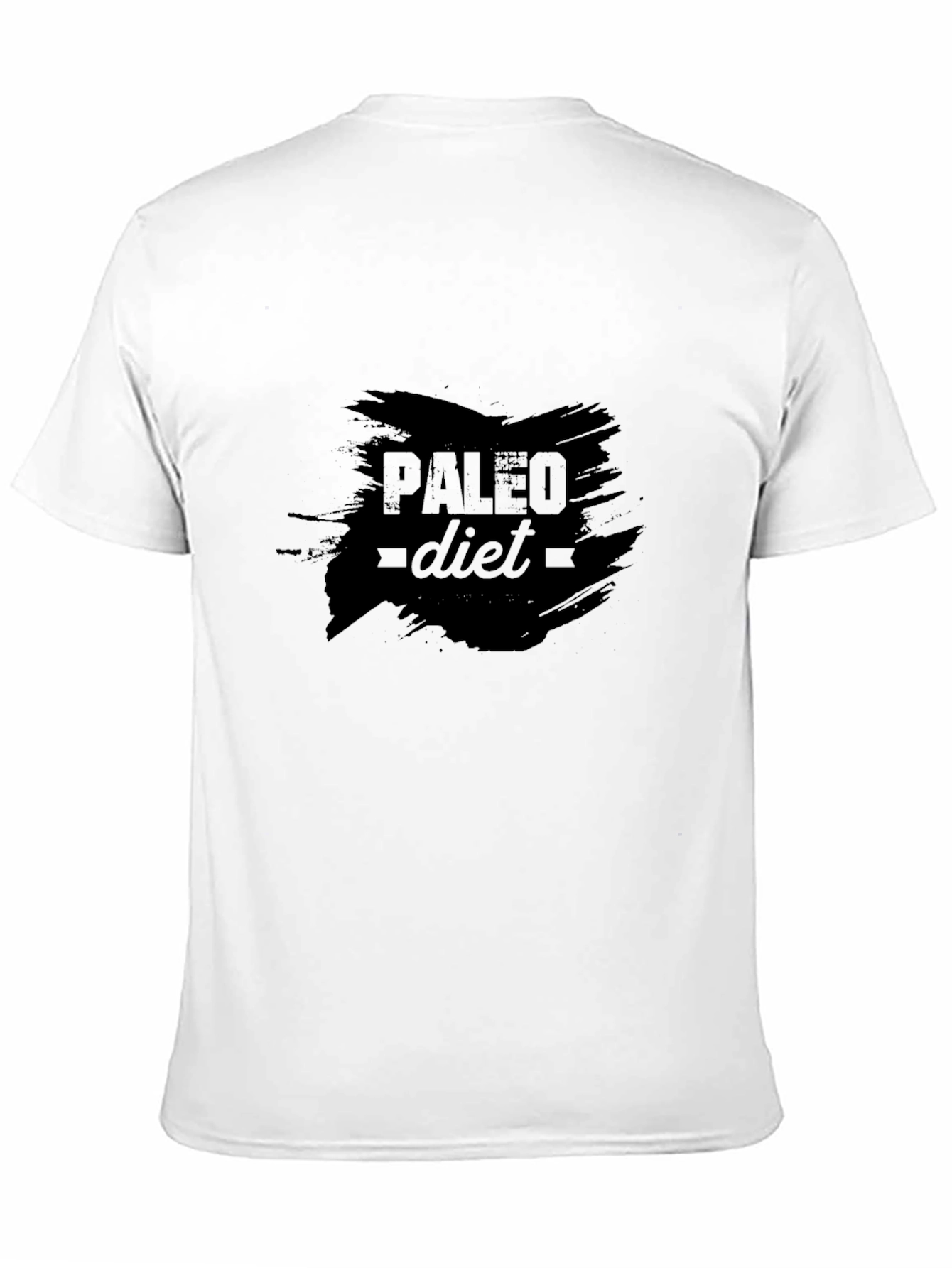 Paleo Diet Black T-Shirt - Healthy Lifestyle