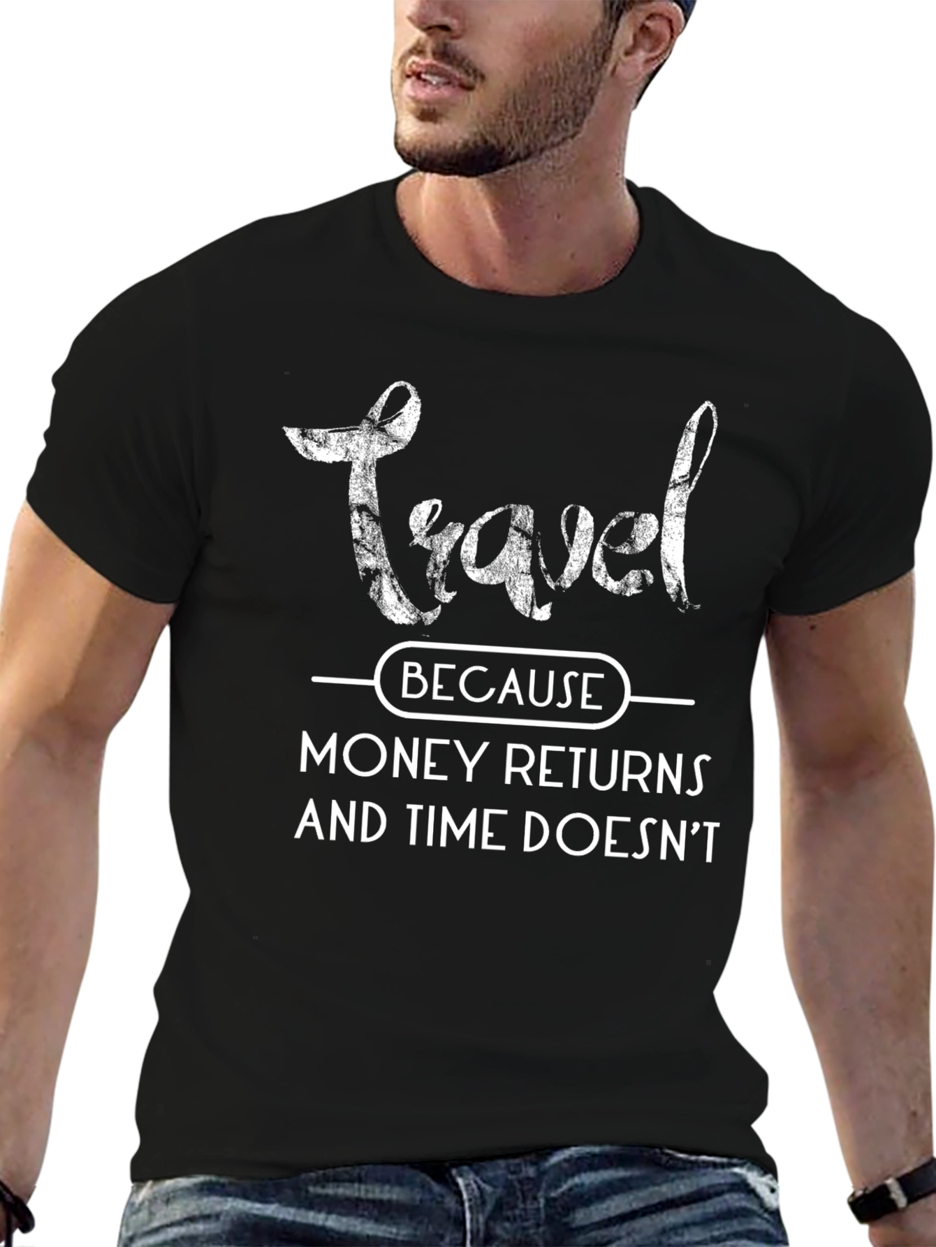 Travel Because Graphic Tee