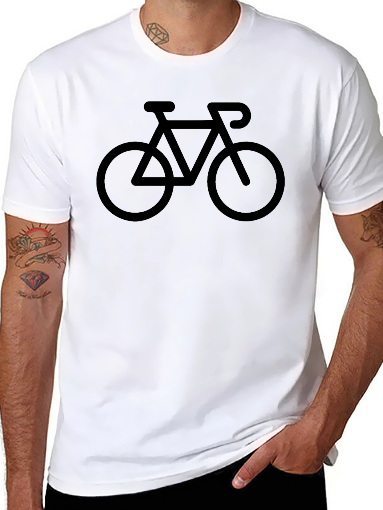 Bike Graphic T-Shirt - Casual Wear