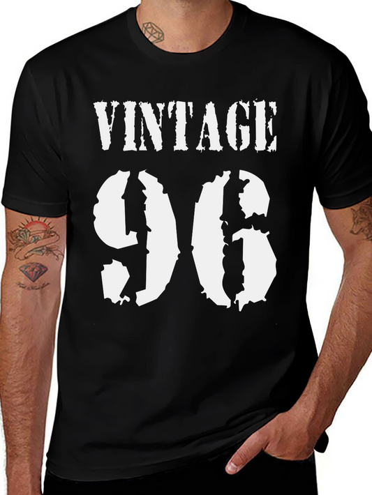 Vintage 96 Graphic Tee - Retro Style