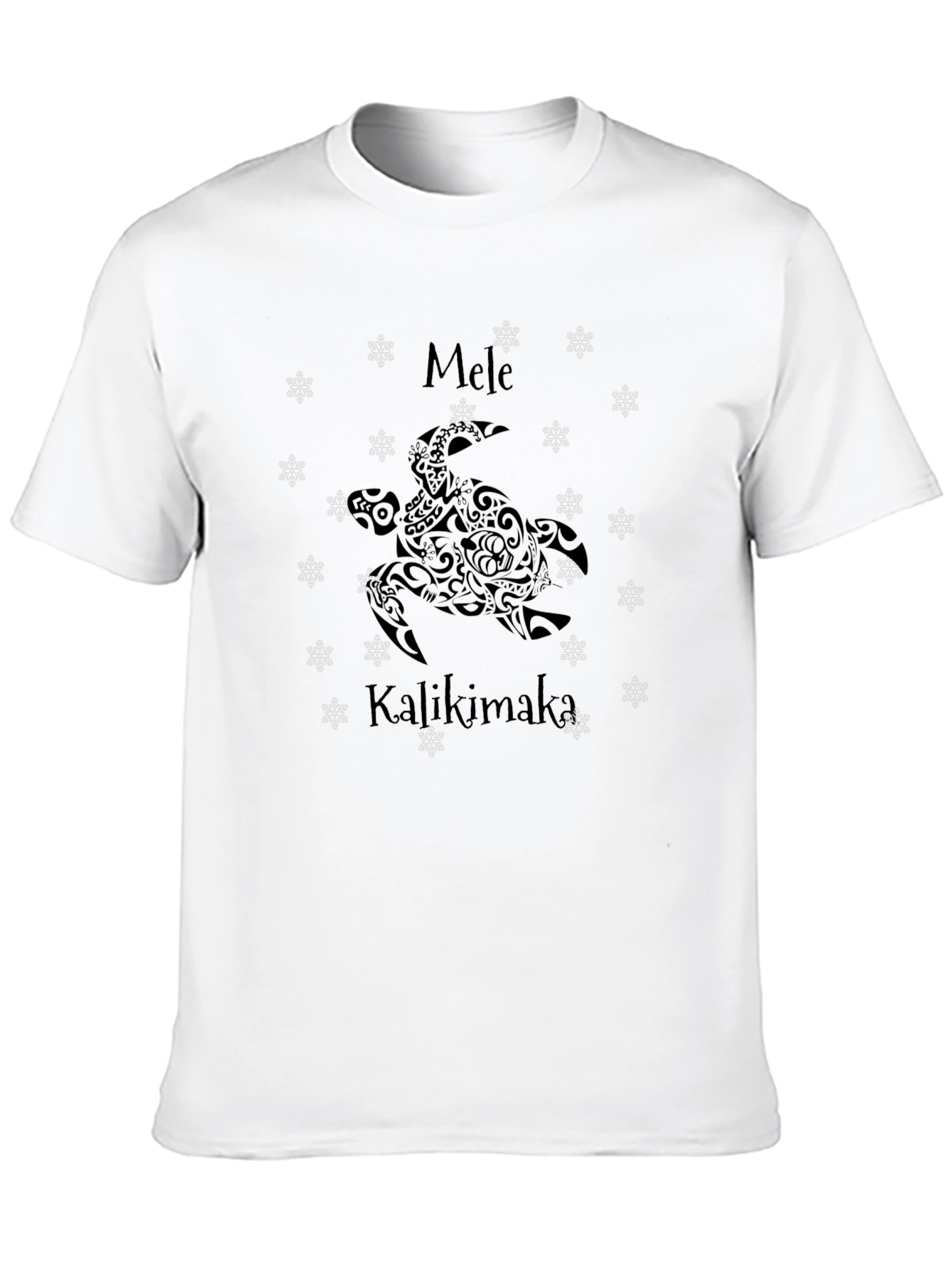Mele Kalikimaka Turtle Graphic Tee