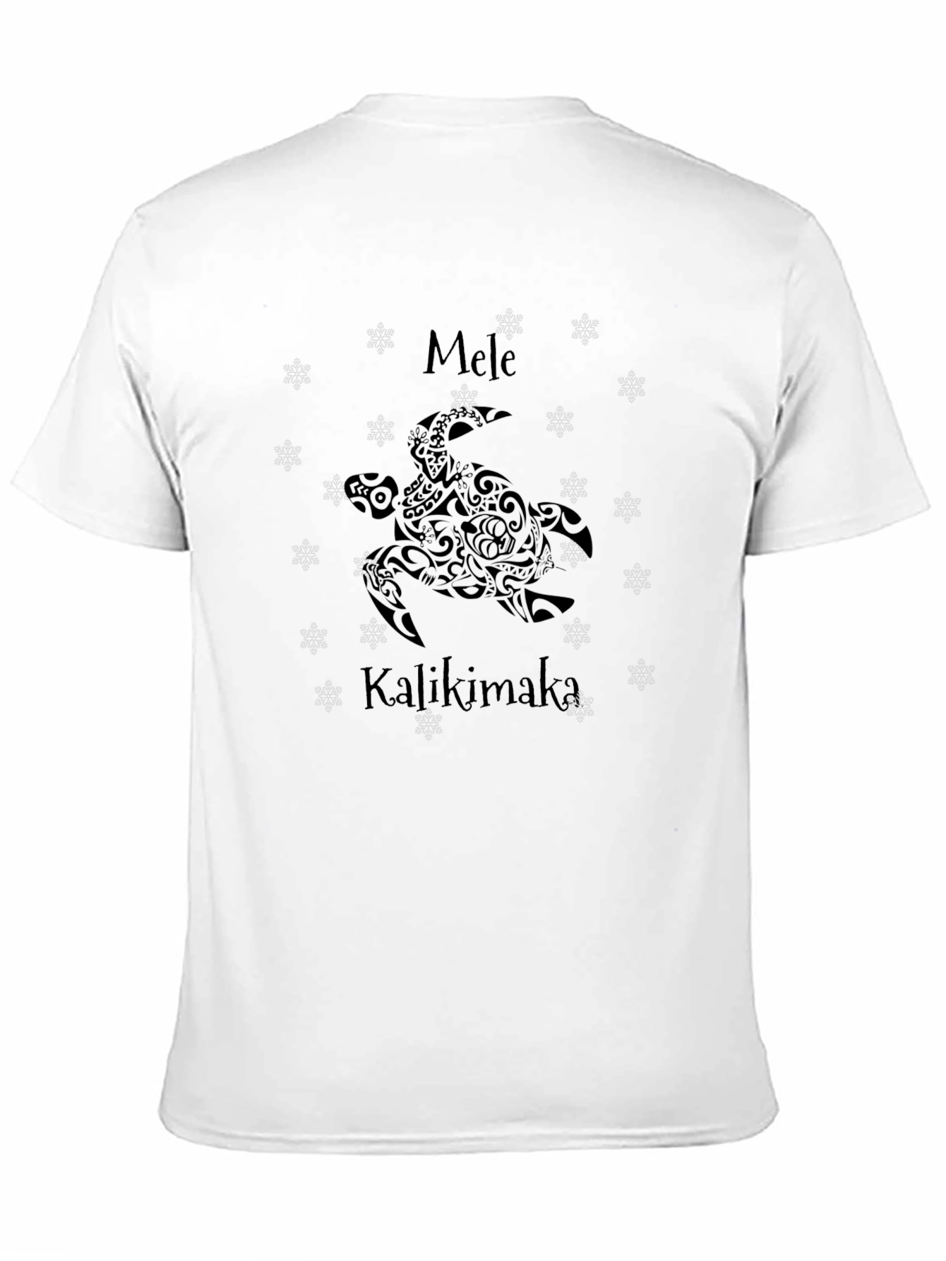 Mele Kalikimaka Turtle Graphic Tee