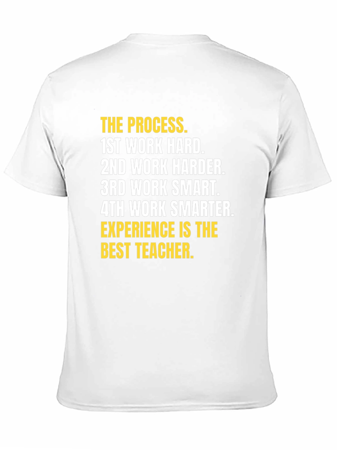 Motivational The Process Graphic Tee