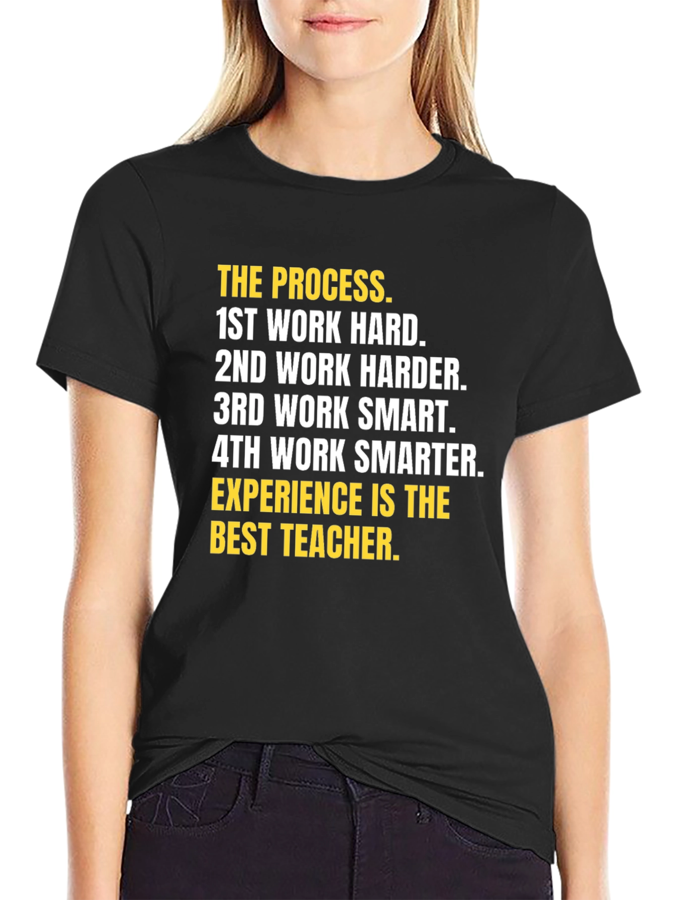 Motivational The Process Graphic Tee