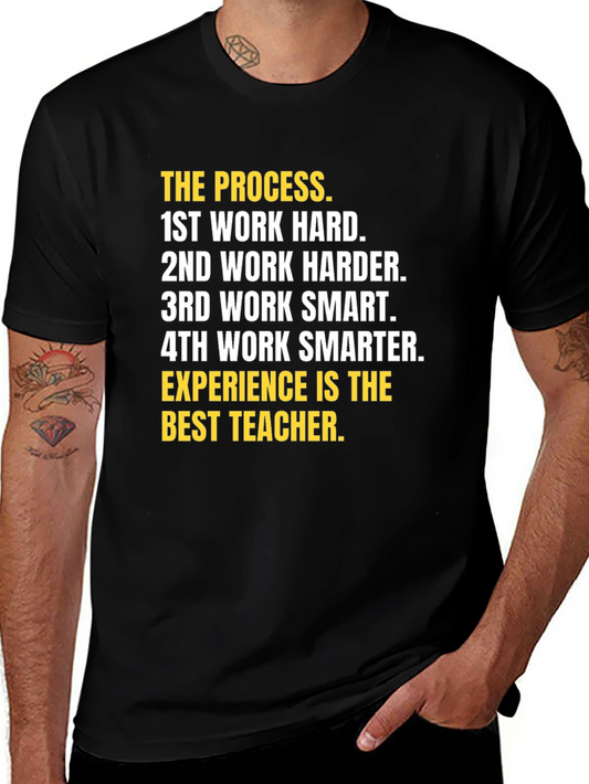 Motivational The Process Graphic Tee