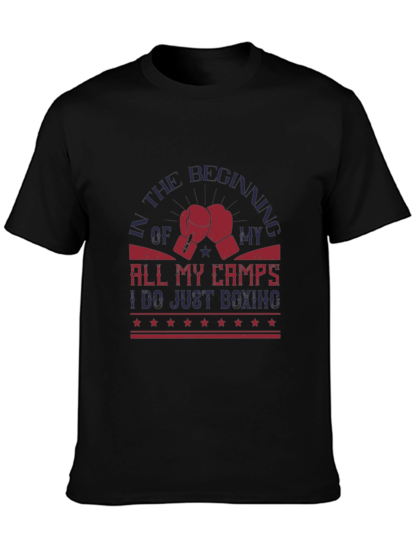 Boxing Training Tee - In the Beginning