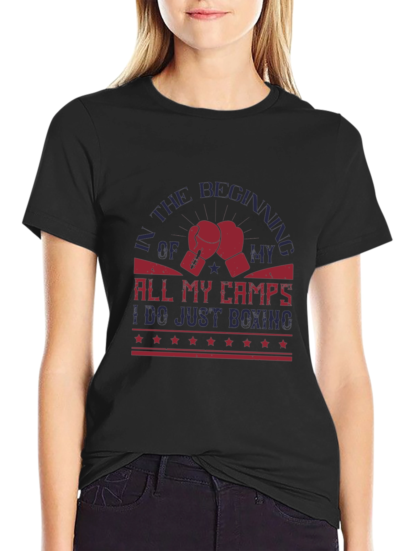 Boxing Training Tee - In the Beginning