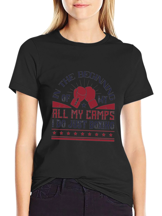 Boxing Training Tee - In the Beginning