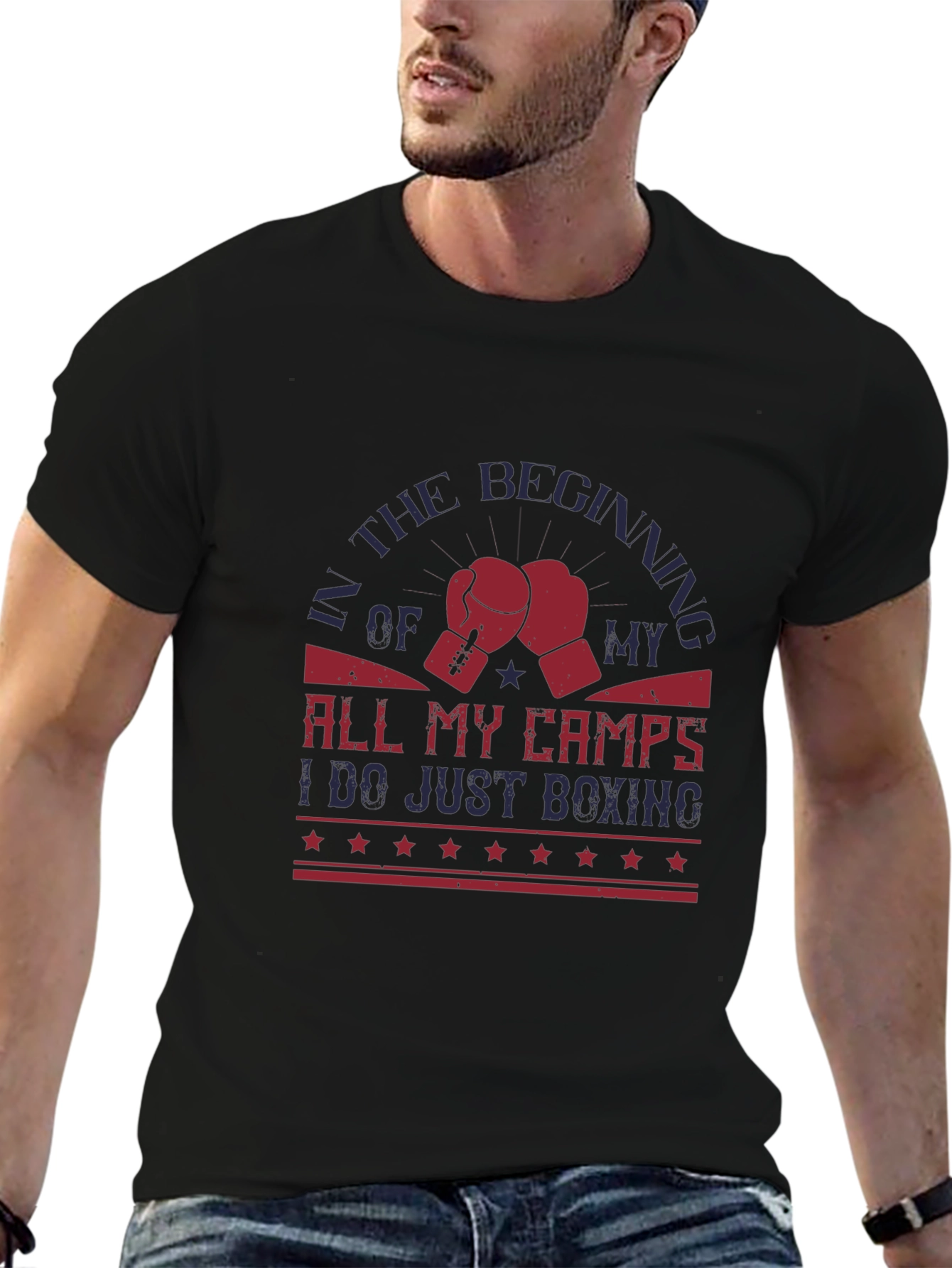 Boxing Training Tee - In the Beginning