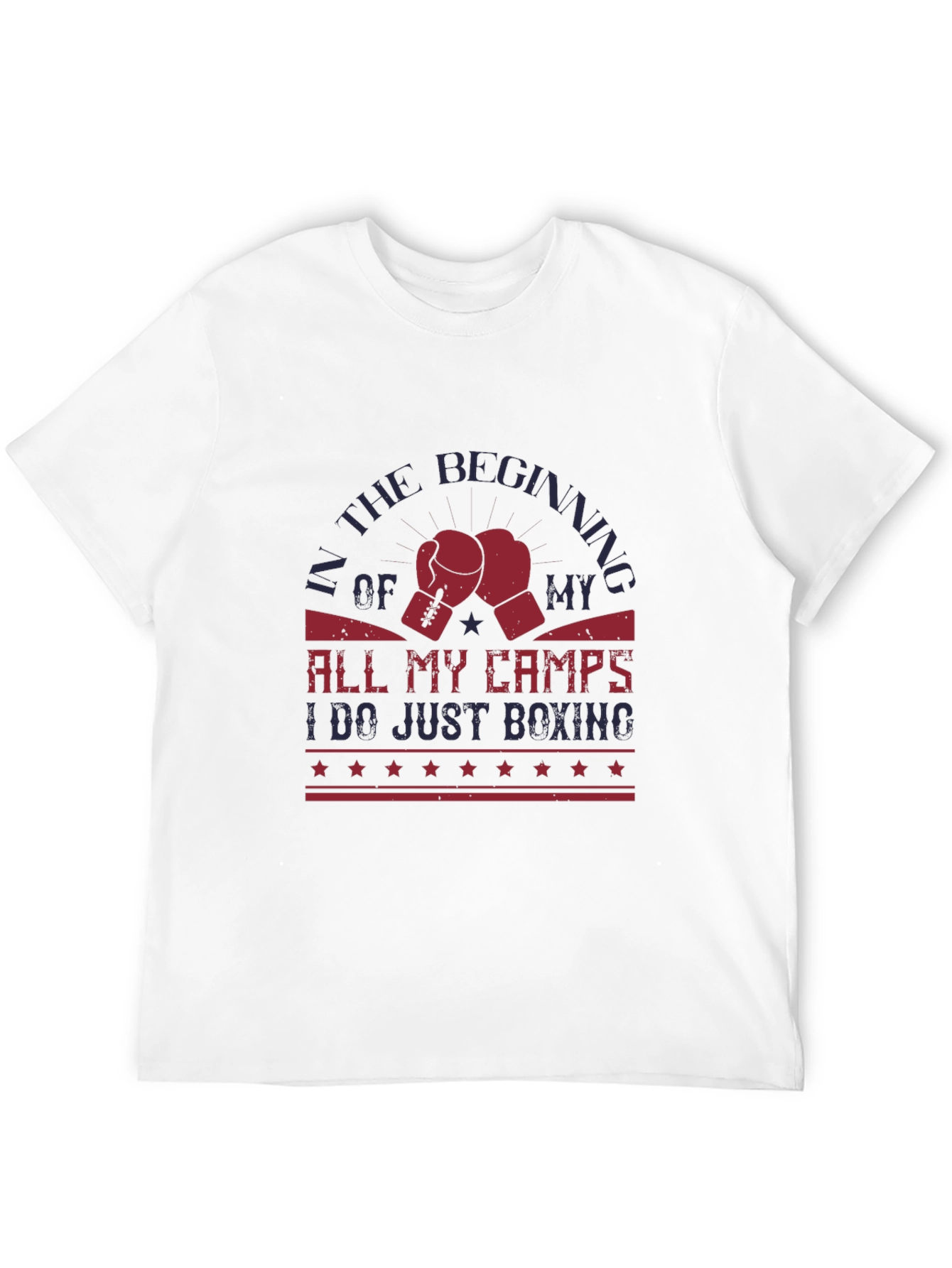 Boxing Training Tee - In the Beginning