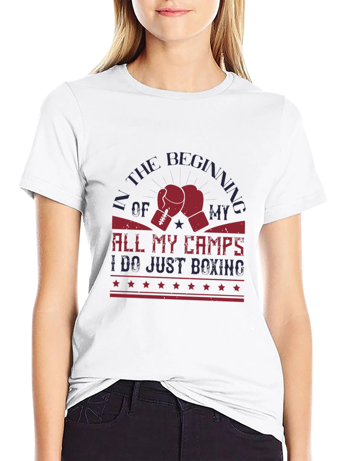 Boxing Training Tee - In the Beginning