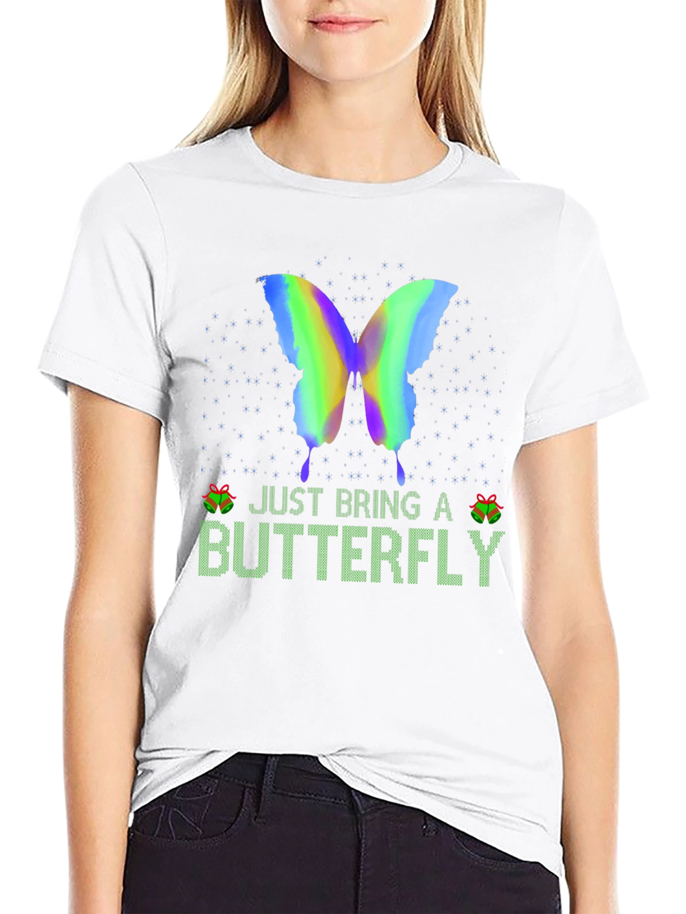 Just Bring a Butterfly T-Shirt - Fun Novelty Tee