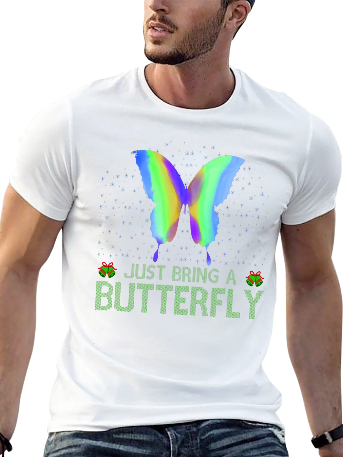 Just Bring a Butterfly T-Shirt - Fun Novelty Tee