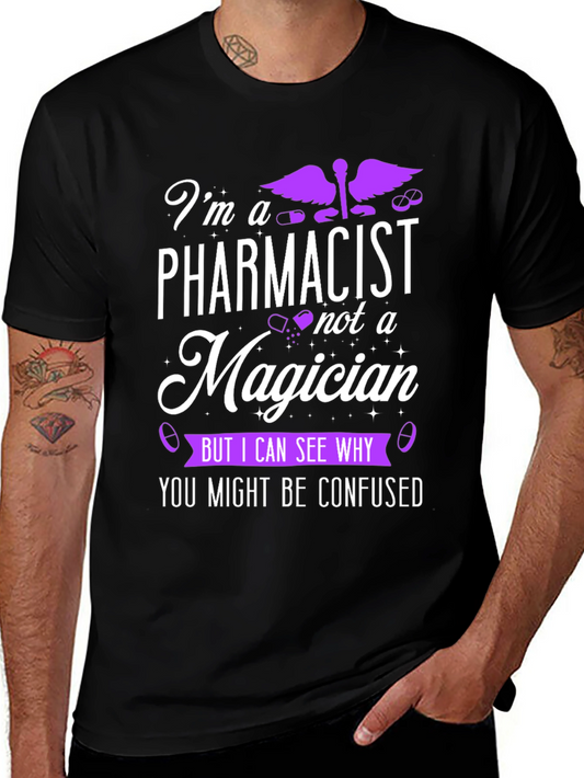 Pharmacist Magician Funny T-Shirt