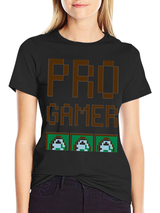 Retro Pro Gamer T-Shirt - Pixel Art Design