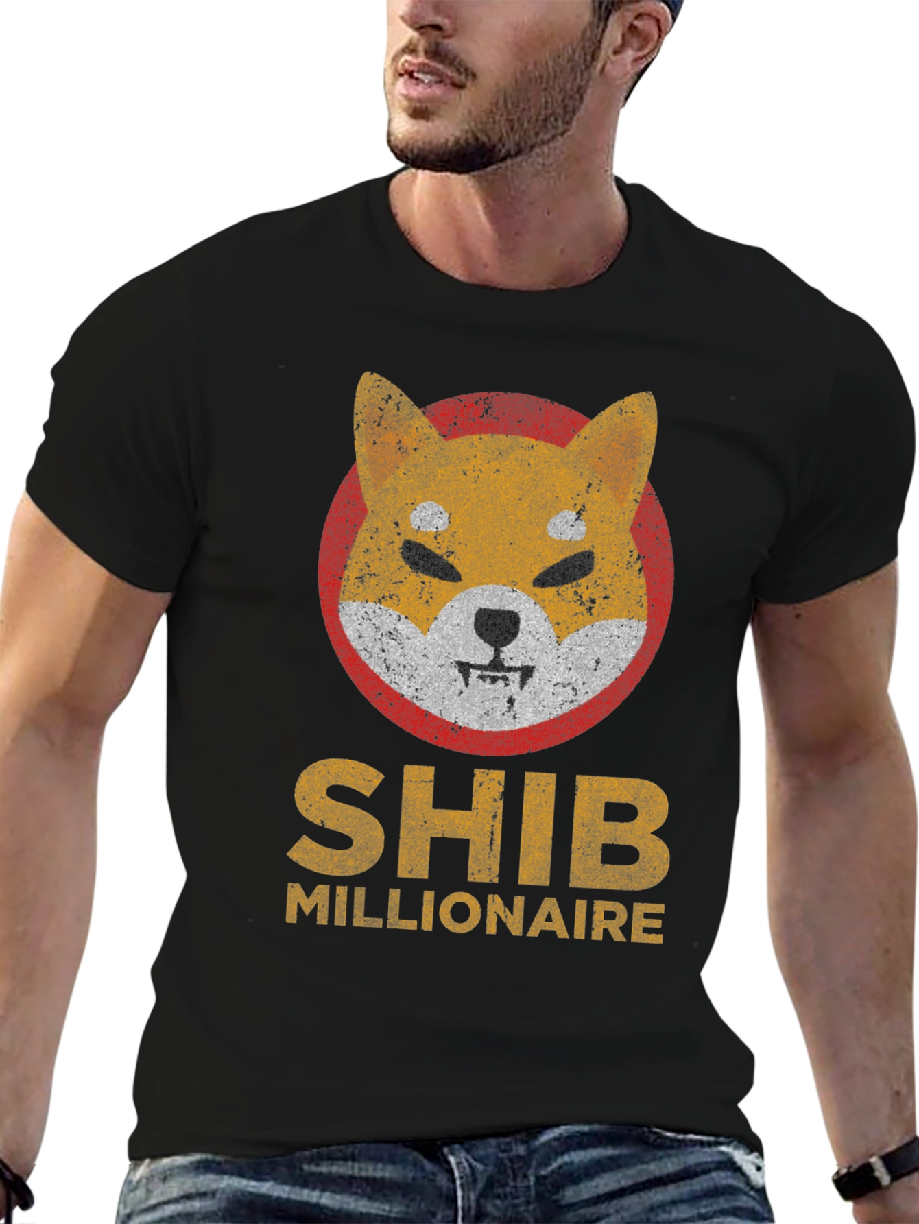 Shiba Inu Millionaire T-Shirt Crypto Doge