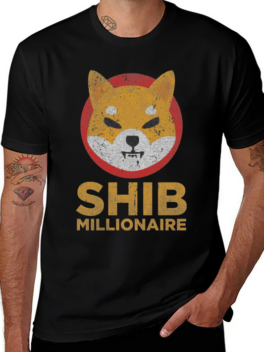Shiba Inu Millionaire T-Shirt Crypto Doge