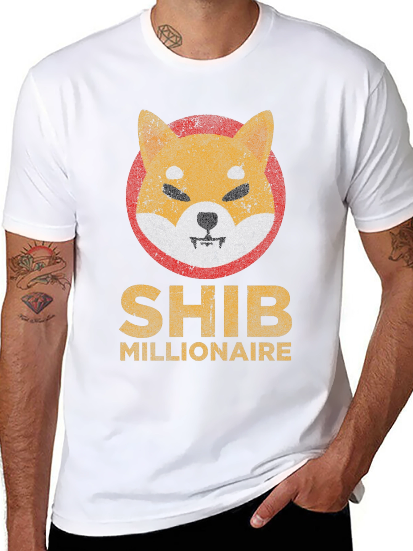 Shiba Inu Millionaire T-Shirt Crypto Doge