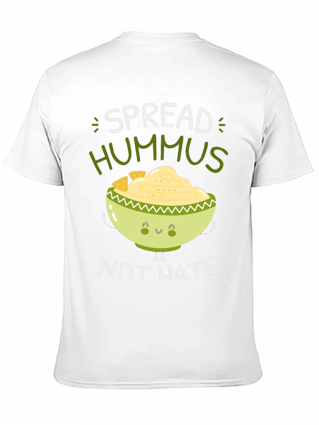 Spread Hummus Not Hate Graphic Tee