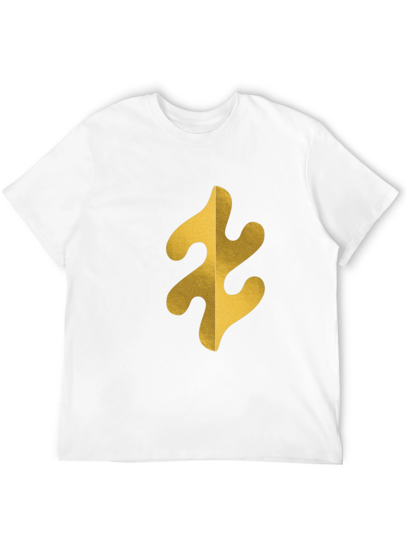 Abstract Graphic Tee - Bold Black