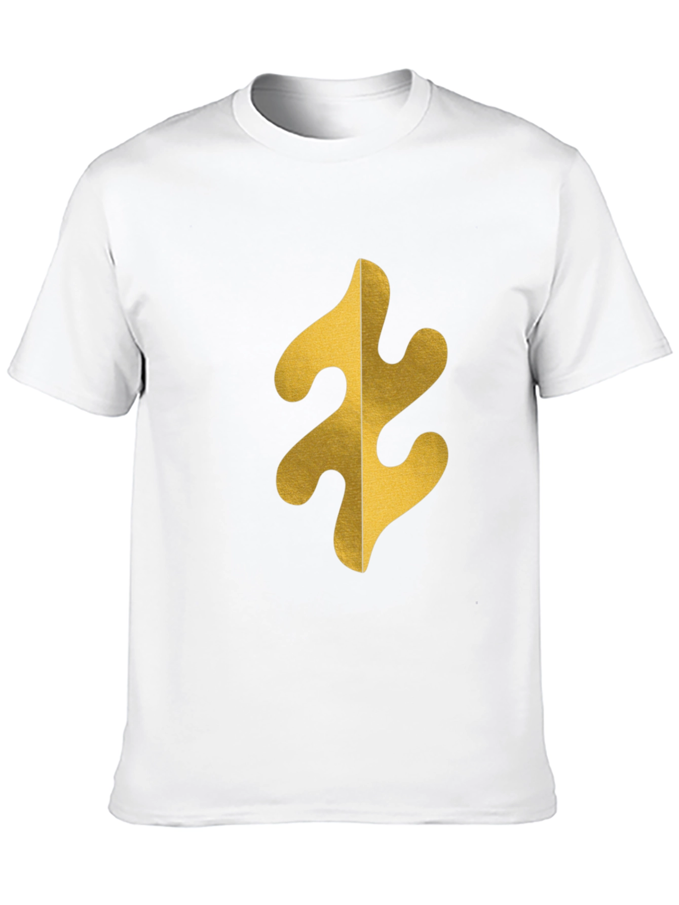 Abstract Graphic Tee - Bold Black