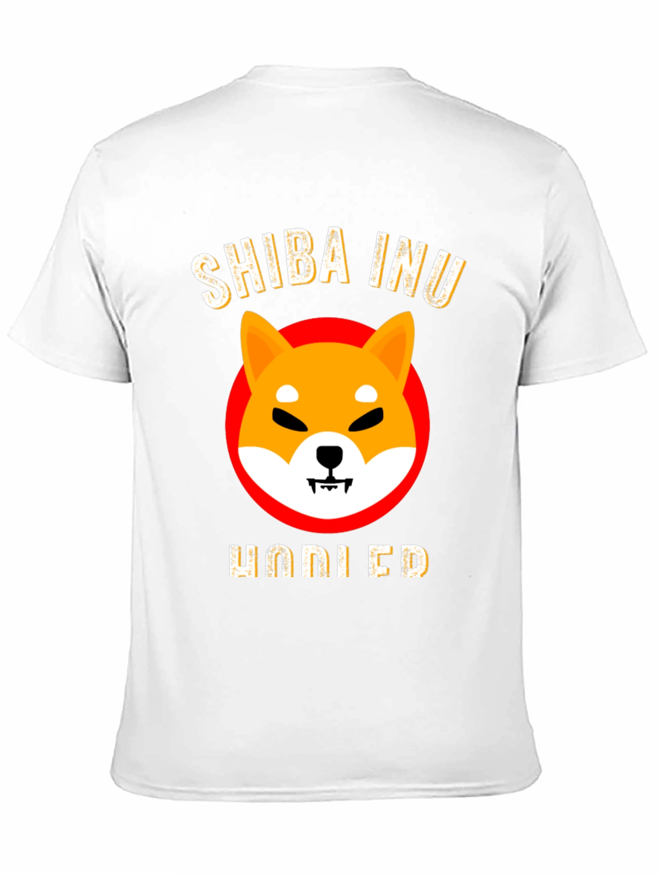Shiba Inu HODLED Black T-Shirt